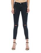 Hudson Jeans Nico Distressed Mid-rise Jeans