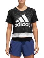 Adidas Id Mesh Cropped Top