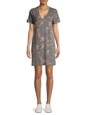 Tresics Luxe Camo T-shirt Dress