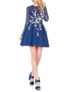 Mac Duggal Lace Floral Dress