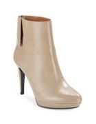 Calvin Klein Palisa Leather Ankle Boots