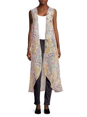 Cejon Floral Open Duster