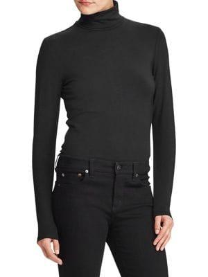 Lauren Ralph Lauren Jersey Turtleneck