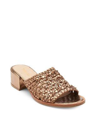 Matisse Ditsy Leather Slides