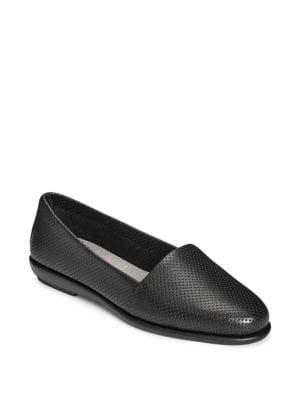 Aerosoles Perforated Almond-toe Flats
