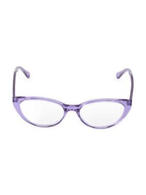 Corinne Mccormack 57mm Butterfly Eyeglasses