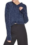 Miss Selfridge Chenille Knitted Hoodie