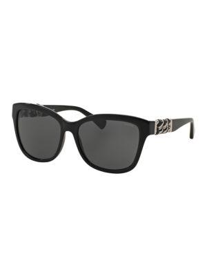 Coach 56mm Square Gradient Sunglasses