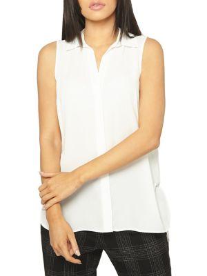 Dorothy Perkins Collared Sleeveless Blouse