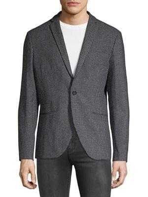 Selected Homme Slim-fit Checkered Sports Coat