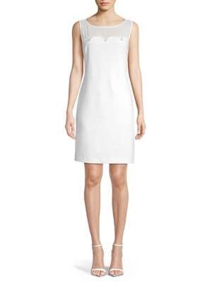Karl Lagerfeld Paris Illusion Sheath Dress