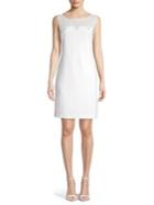 Karl Lagerfeld Paris Illusion Sheath Dress