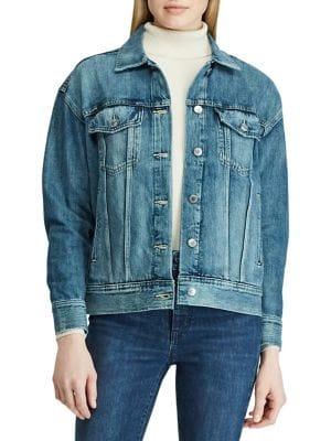 Lauren Ralph Lauren Relaxed-fit Denim Jacket