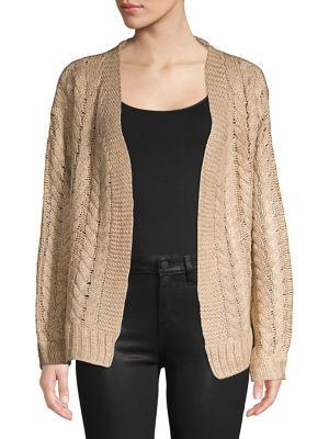 Blank Nyc Classic Cable-knit Sweater