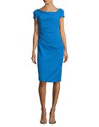 Adrianna Papell Side Ruched Sheath Dress