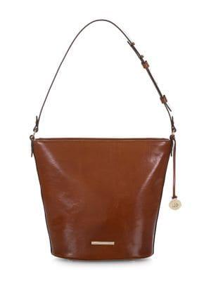 Brahmin Topsail Quinn Leather Bucket Bag