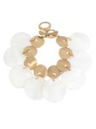 Lord Taylor Moonrise Crystal And Mother-of-pearl Disc Bracelet