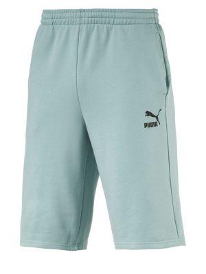 Puma Logo Pull-on Cotton Shorts