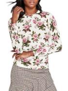 Brooks Brothers Wool Printed Crewneck Sweater