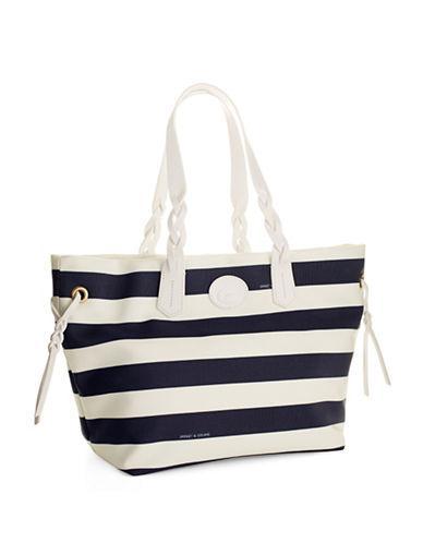 Dooney & Bourke Striped Tote Bag