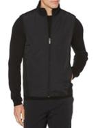 Perry Ellis Zip-front Fleece Vest