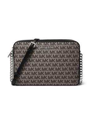 Michael Michael Kors Large East West Monogram Crossbody Bag