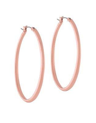 Jessica Simpson Oval Hoop Earrings