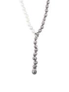 Carolee On Cloud Nine 9-10mm Pearl & Crystal Adjustable Necklace