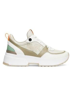 Michael Michael Kors Ballard Leather Trainer Sneakers