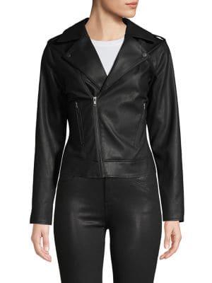 Finders Keepers Cropped Moto Jacket