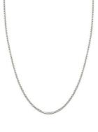 Lord & Taylor Sterling Silver Thin Box Chain Necklace