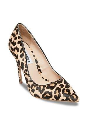 Steve Madden Daisie Leopard-print Pony Hair Pumps