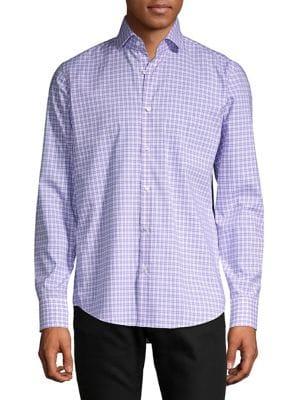 Hugo Boss Vordon Plaid Button-down Shirt