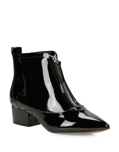 French Connection Robrey Patent Leather Ankle Boots