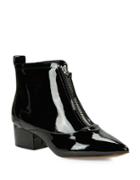 French Connection Robrey Patent Leather Ankle Boots