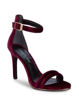 Kenneth Cole New York Brook Velvet Stiletto Sandals