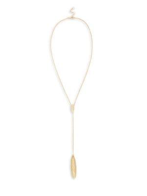 Sole Society Crystal Organic-shaped Y-necklace