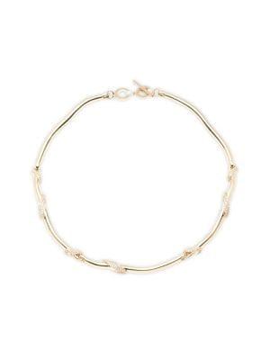 Carolee After The Party Crystal Flex Bar Collar Necklace