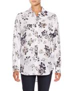 Lord & Taylor Allover Floral Printed Shirt