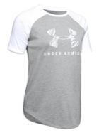 Under Armour Raglan-sleeve Cotton Blend Tee