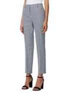 Tahari Arthur S. Levine Royal Houndstooth Ankle Pants