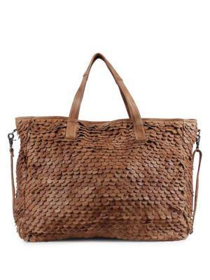 Day And Mood Jamie Leather Weekend Bag