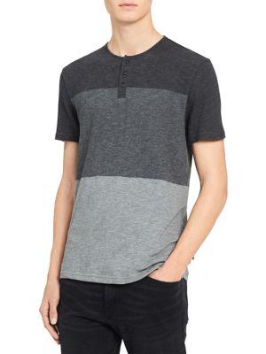 Calvin Klein Jeans Colorblock Cotton Henley