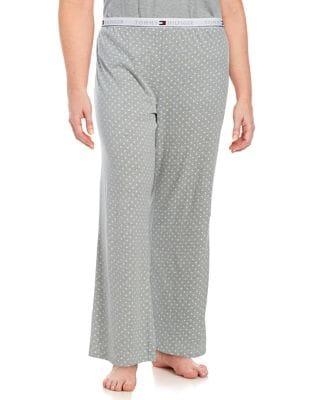 Tommy Hilfiger Plus Dotted Knit Pants