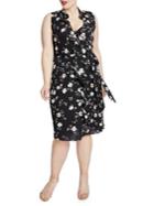 Rachel Rachel Roy Plus Brit Ruffled Floral Dress