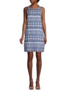 Tommy Bahama Sleeveless Printed Linen Dress