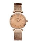 Guess U0638l4 Rose Golden Stainless Steel Watch