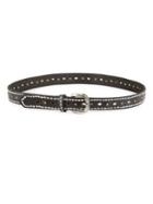 Fashion Focus Embroidered Leather Belt