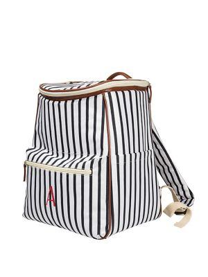 Cathy's Concepts Personalized Striped Backpack Cooler