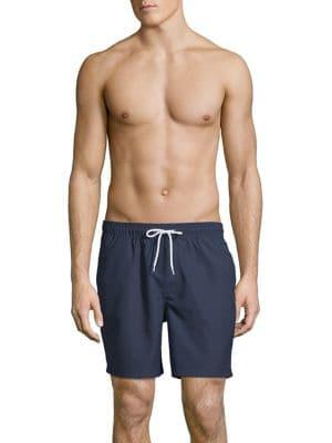 Black Brown Swim Trunks